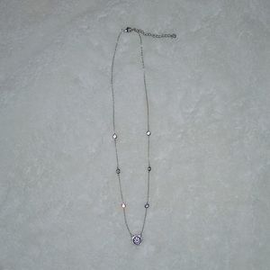 Silpada Sterling Silver and Crystal Necklace